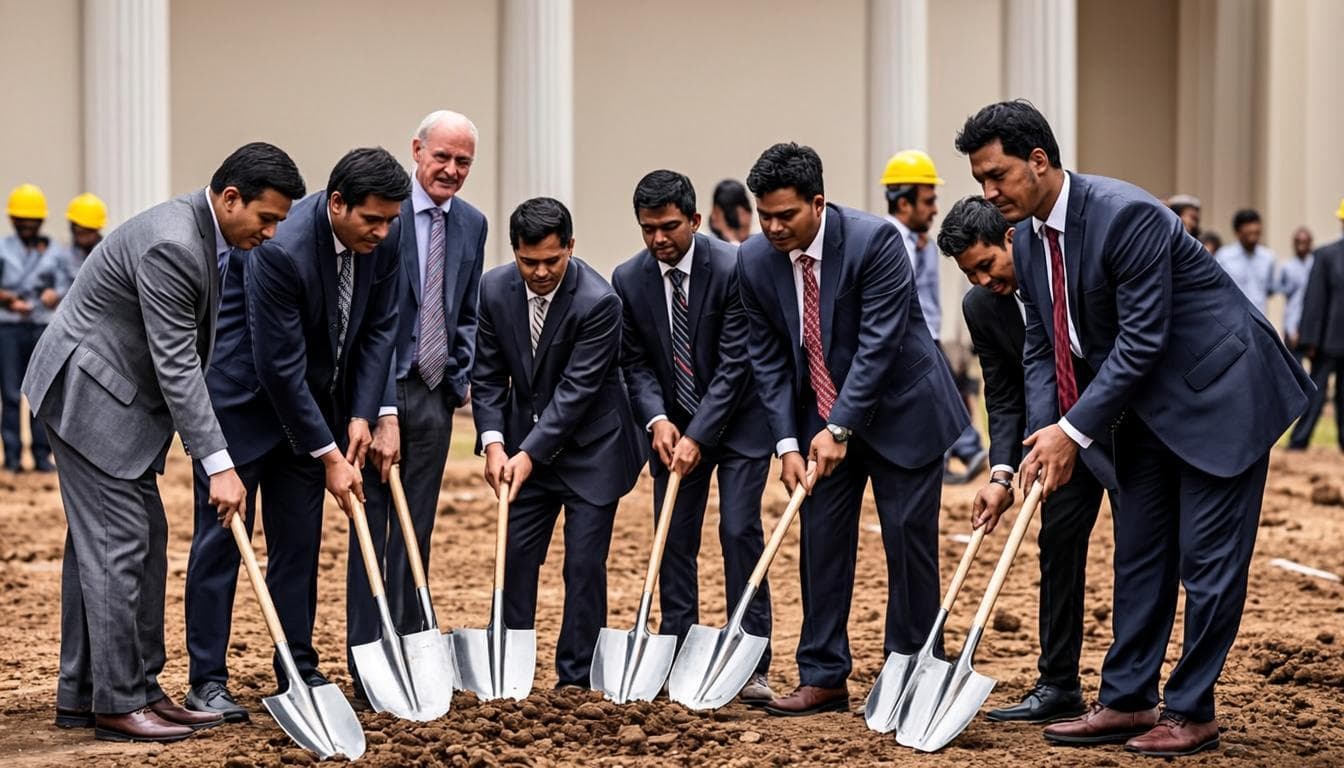 Groundbreaking ceremony