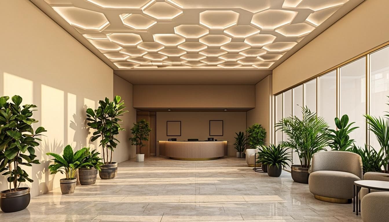 Concept render of the planned hospital entrance lobby